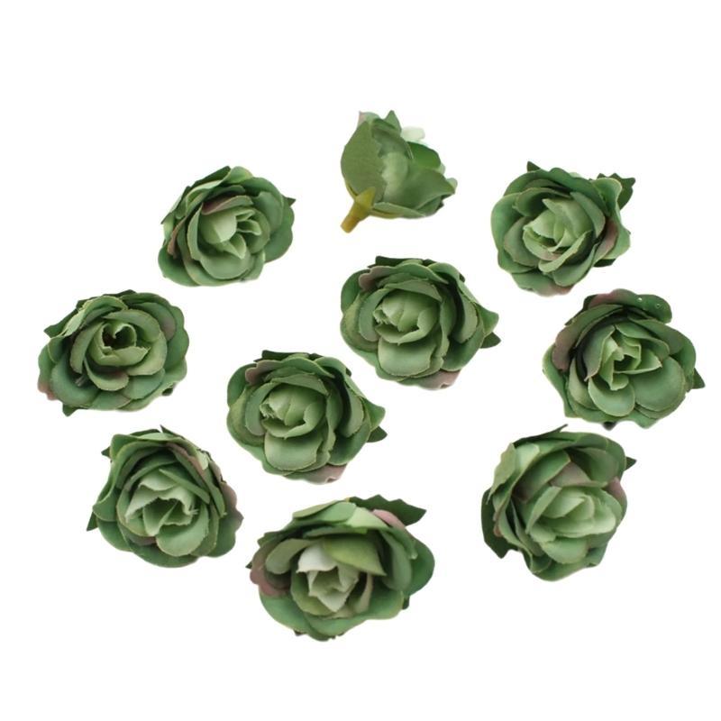 Rose Artificiali Retrò Premium Materiali per Artigianato all'Ingrosso Per Accessori per Capelli da Sposa Centrotavola Design