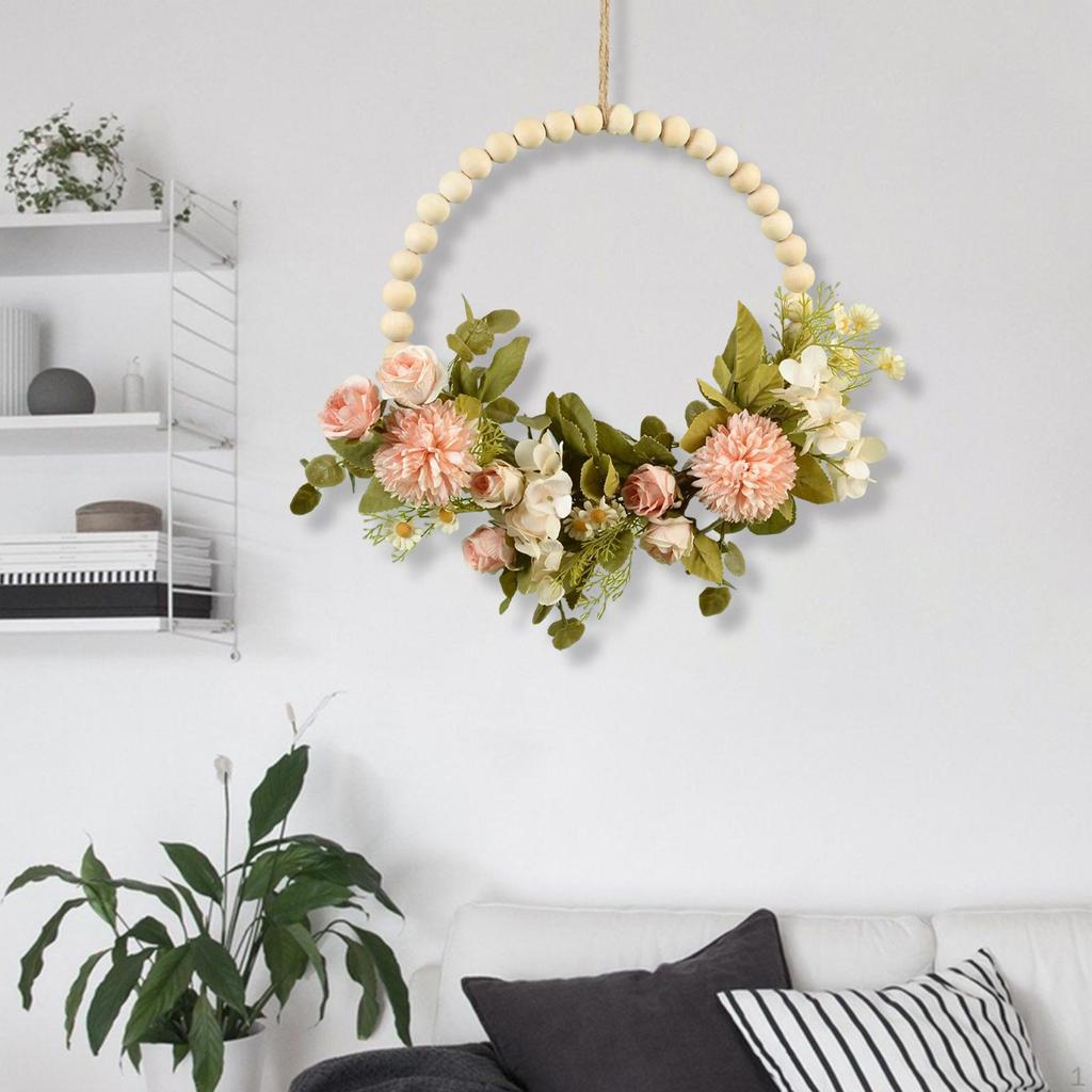 Door Wreath - Fresh Greenery Home Decor Accent