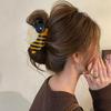Cartoon Bee Hair Claw for Women Cute Bee Shape Hair Gripper Claw Creative Acrylic Animal Hairs Clip Girls Hair Grabs Accessories