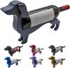 Minimalist Sausage Dog Wine Rack Ornament - Desktop Display, Red Wine Holder