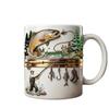 Hooked on Fishing Coffee Mug