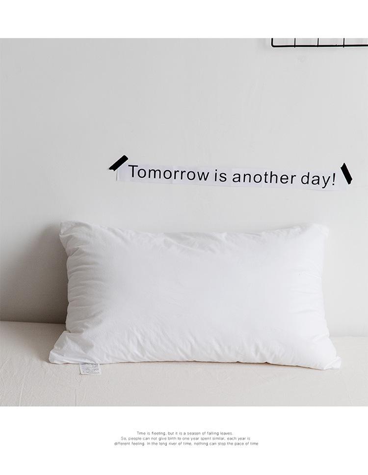 Luxury Hotel Soft Cotton Pillow Set - Neck Support (2 Pack)