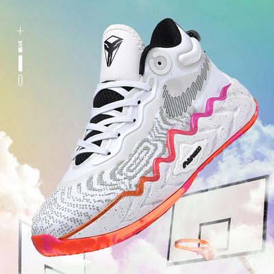 Fashion Cross-border Large Size Shoes Wear-resistant Combat Basketball Shoes Men's and Women's Shoes Combat Resilient Fashionable Shoes