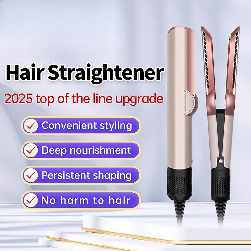 2 IN 1 Portable Wet To Dry Dual Use Hair Straightener Professional Hair Styling Tools Blow Dryer & Straightener