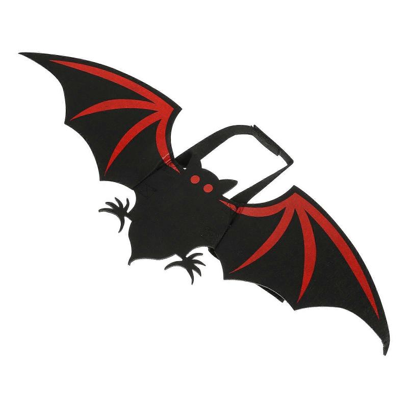 Halloween Dog Bat Wing Costume Comfortable 5Pcs Pet Dress Up Outfit