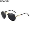 Luxus Herren Polarisierte Sonnenbrille Autofahren Sonnenbrille Männer Frauen Designer Vintage Schwarze Piloten Sonnenbrille UV400