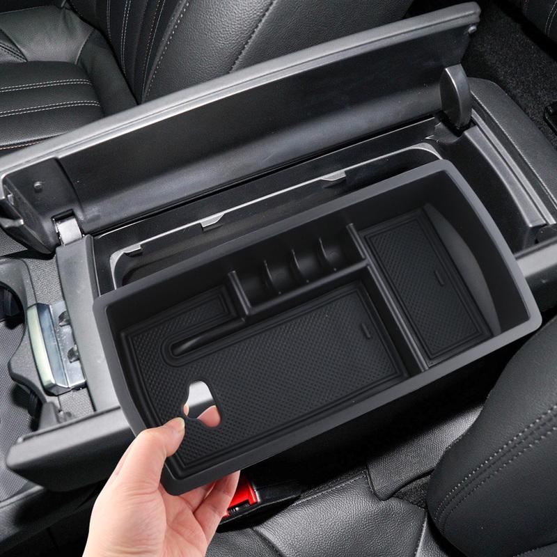 Car Armrest Storage Box for Peugeot 3008 3008GT 5008 2017-2023 Central Console Organizer Tray Container Interior Accessory