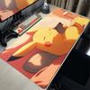 Mouse Pad Large Size P-Pikachu Aesthetics Computer keyboard Gaming Accessories Desk Mat Locking Edge Gamer Carpet Anime Tablemat