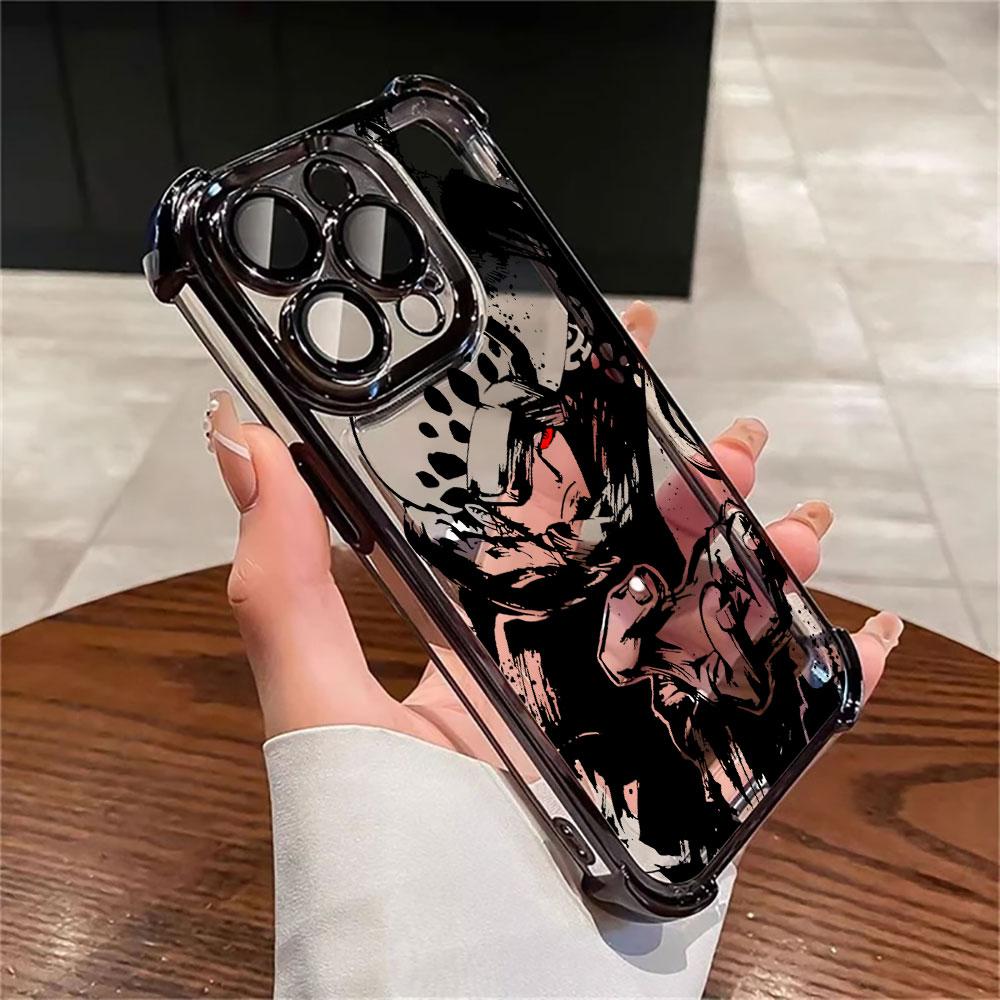 Japanese Anime O-One Piece Art Funda For iPhone 17 Pro 16 15 14 13 12 11 Pro Max Case 17 Plus 17E 16E 17Air Silicone Phone Cover