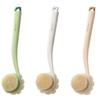 Long Handle Bath Brush Soft Bristles Back Scrubber Creative Shower Body Brush  Skin Exfoliating