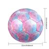 1 Stück Fußball im Ozean-Mandala-Design, Größe 5, Leichtes PVC-Material, Outdoor-Trainingsfußball Geschenk. q62287