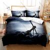Navy Blue Anchor Theme Bedding Set 3 Pieces Marine Sailor Style Quilt Cover Set Twin Full Queen King Size Bed Linen