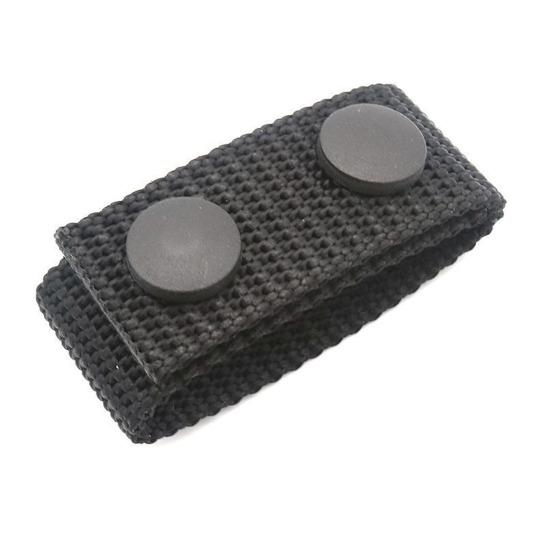 4Pcs Tactical Belt Holder Retainer Double Snaps Design Wear Resistant Lightweight Utility Belt Loop Keepers