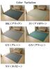 IKEHIKO Bamboo Rug Carpet DX Force Approx. 140 X 200cm Navy with Non-Woven Backing #5370650