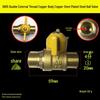 Copper Ball Valve DN15, DN20, DN25, DN32 Radiator Tap Switch