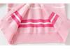 2026 Autumn Kids' Pink Striped Knit Cardigan – Girls' Single-Breasted Sweater