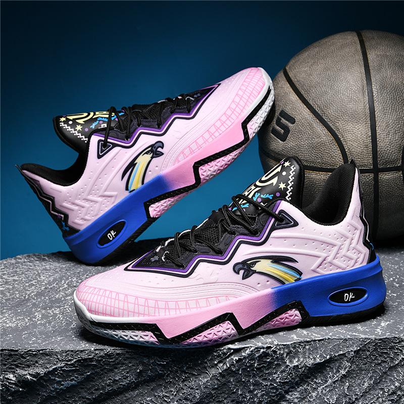 

Высокие баскетбольные кроссовки мужские для учеников начальной и средней школы, спортивная обувь для реального боя, цементные спортивные кроссовки, кроссовки для бега, баскетбол 36