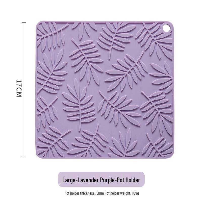 Pabei Nordic Leaf Hitzebeständige Untersetzer