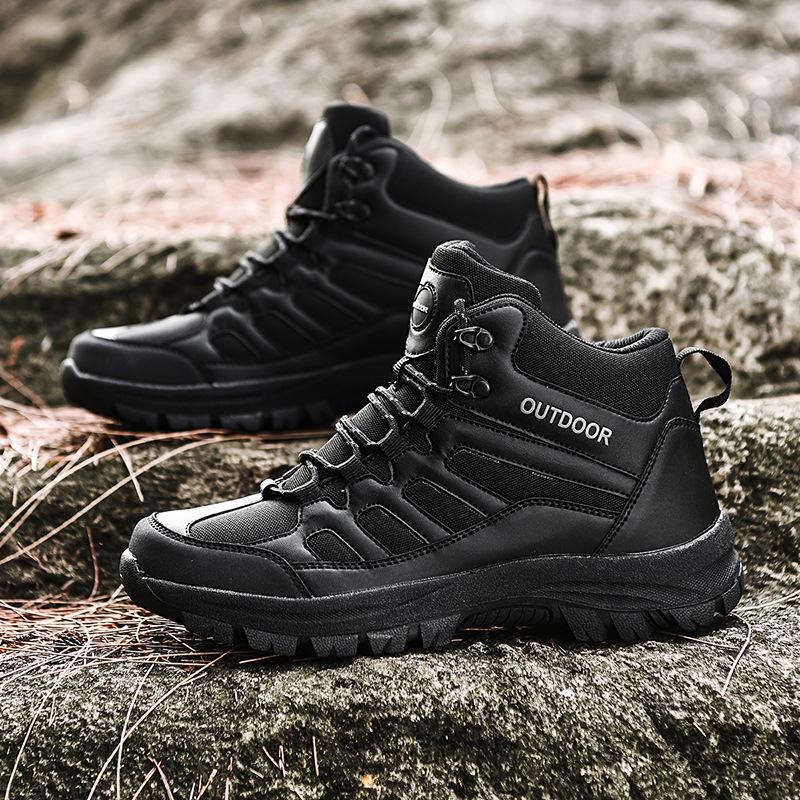 2023 Men's Outdoor Hiking & Military Boots - Large Size Adventure Footwear