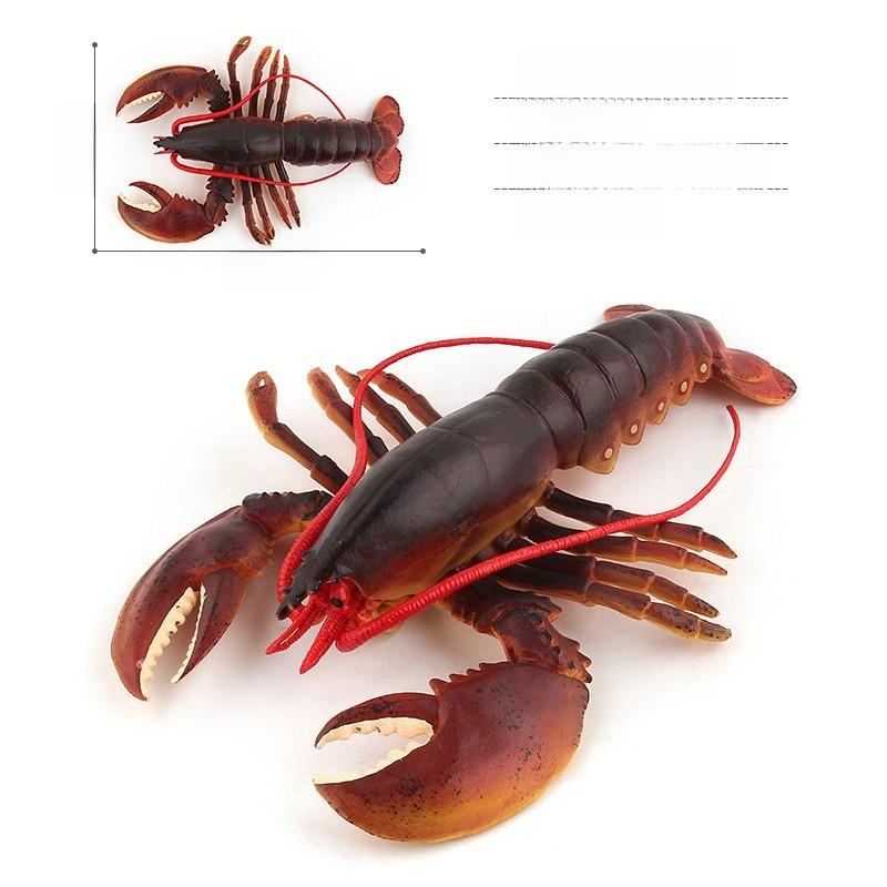 Ocean Animal Pvc Models With Authentic Lobster Designs For Marine Enthusiasts