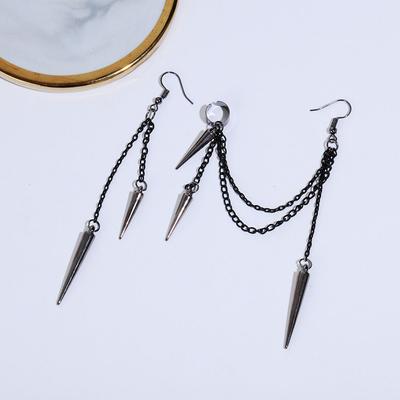 Temperament Party Fashion Design Women Ear Bone Clips Zinc Zinc Alloy Korean Dangle Earrings Men Earrings