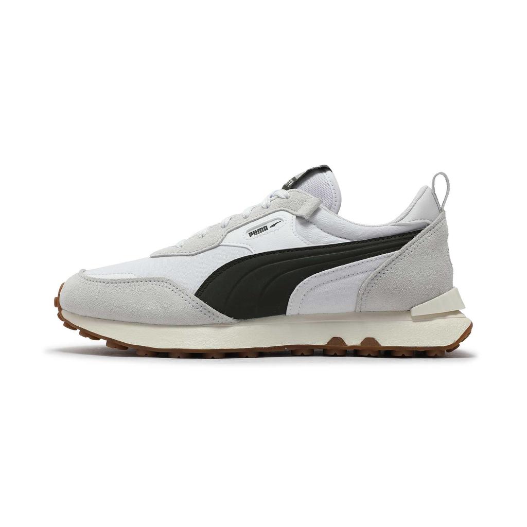 Puma Rider FV Fabric Cow Split Leather Synthetic Comfortable Fashion Versatile Wear-Resistant Low-Top Lifestyle Casual Shoes 391925-09