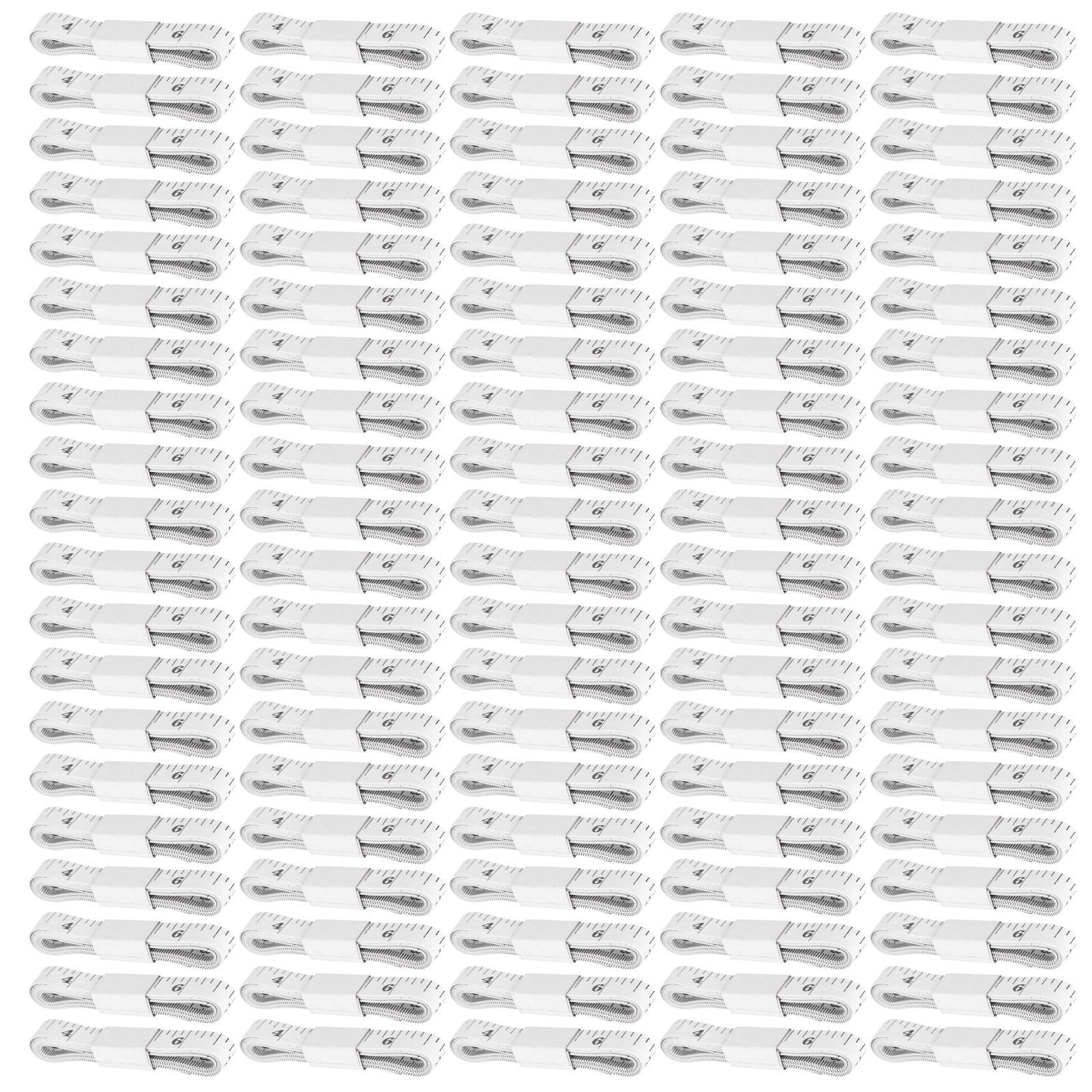 

100 шт. мягкая измерительная лента гибкая пластиковая линейка для шитья одежды портной ремесло