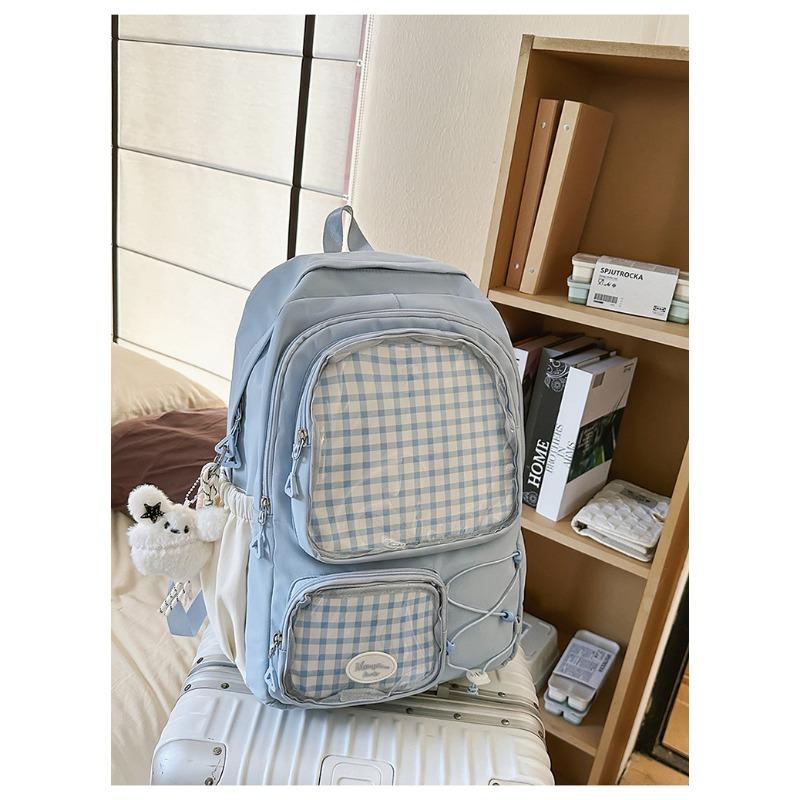 High value, fresh, sweet and cute star backpack, lightweight and simple backpack for junior high school students