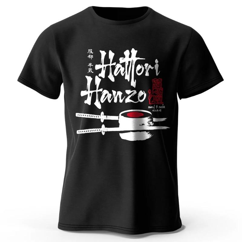 Mens TShirt 100 Cotton Oversized Versatile High Quality Tee for Summer Loose Fit Breathable Round Neck Top Samurai Streetwear