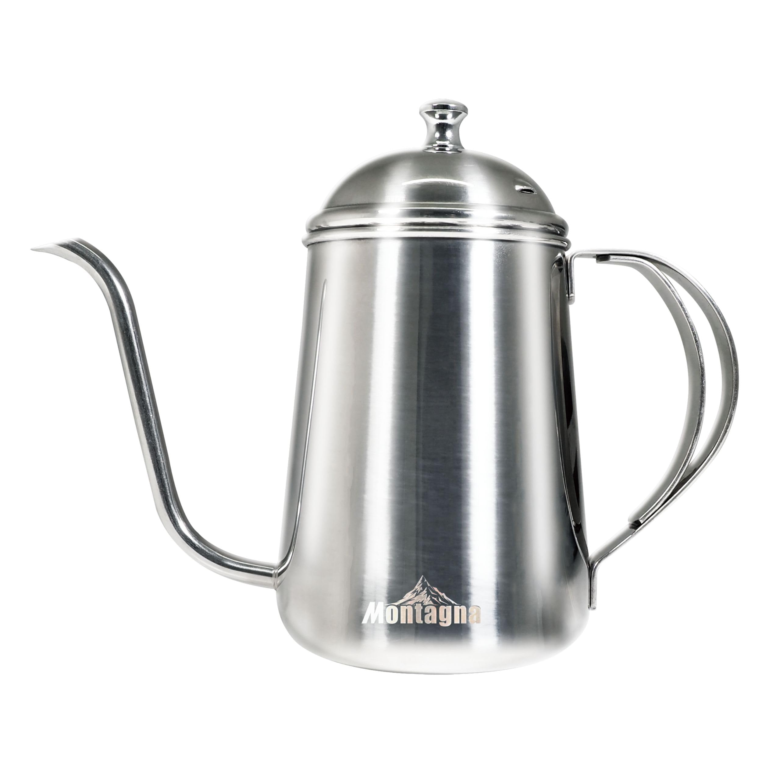 

HAC Montagna Stainless Steel Coffee Drip Pot, Approx. W22 x D9.5 x H16.5cm (Main Unit), 4463