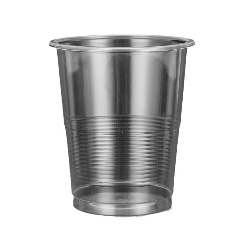 Disposable Thick Plastic Cups for Home & Events - 100 Clear Beverage Cups
