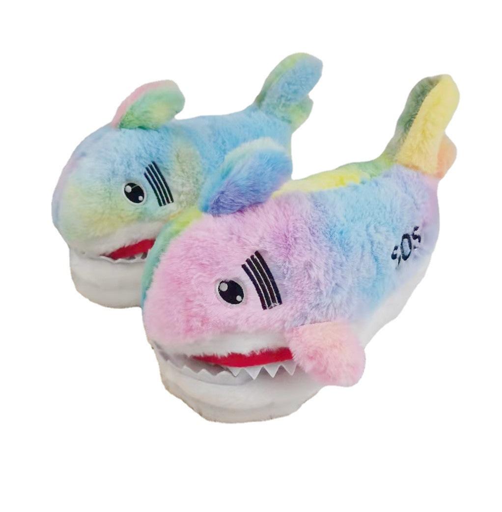 Мягкие тапочки пушистые тапочки женские и мужские кигуруми монокума черные и белые аниме медвежонок домашняя обувь мультяшные милые домашние тапочки 45 5485₽