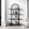 Wrought Iron Beauty Salon Display Rack for Cosmetics and Nail Products