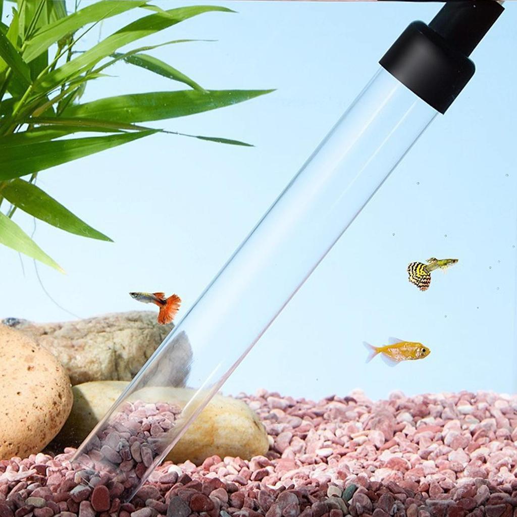 Gravel Vacuum For Aquarium Manual Siphon Water Changer Aquarium Siphon Vacuum Cleaner For Maintenance Cleaning Reptile Shrimp