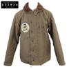 FREEWHEELERS 2431002 24AW Jolly Rogers Bunker Hill Custom N-1 Deck Jacket 44 Khaki greenUsed