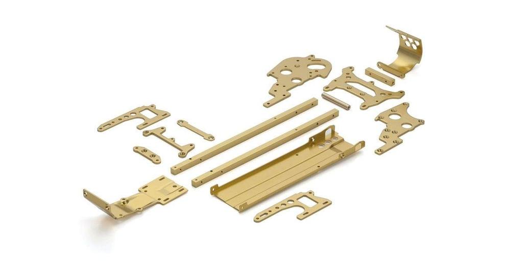 Kyosho EP 4WD Racing Buggy Turbo Optima Radiofjärrstyrd 30619C 1/10