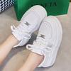 Thick-soled Little White Women's Shoes Women's Shoes Mesh Heightening Shoes Versatile Sports Board Shoes Casual