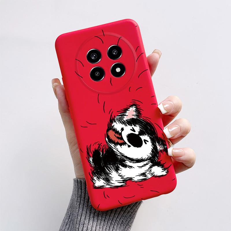 Case For Oppo Realme 13 Pro Funda Cute Cartoon Cat Dog Fox Silicone Soft Back Cover For Realme 13 Pro Plus 13pro 5G Phone Cases