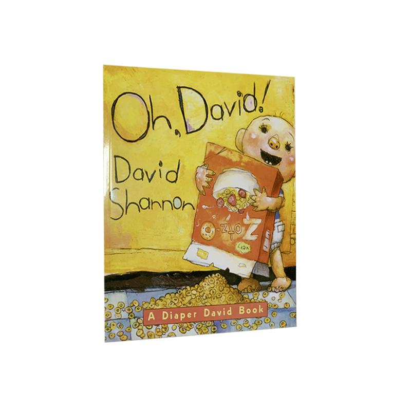 David Shannon, No David, David Gets In Trouble, David Goes To School Cognitive English Picture Books for Kids Children Story
