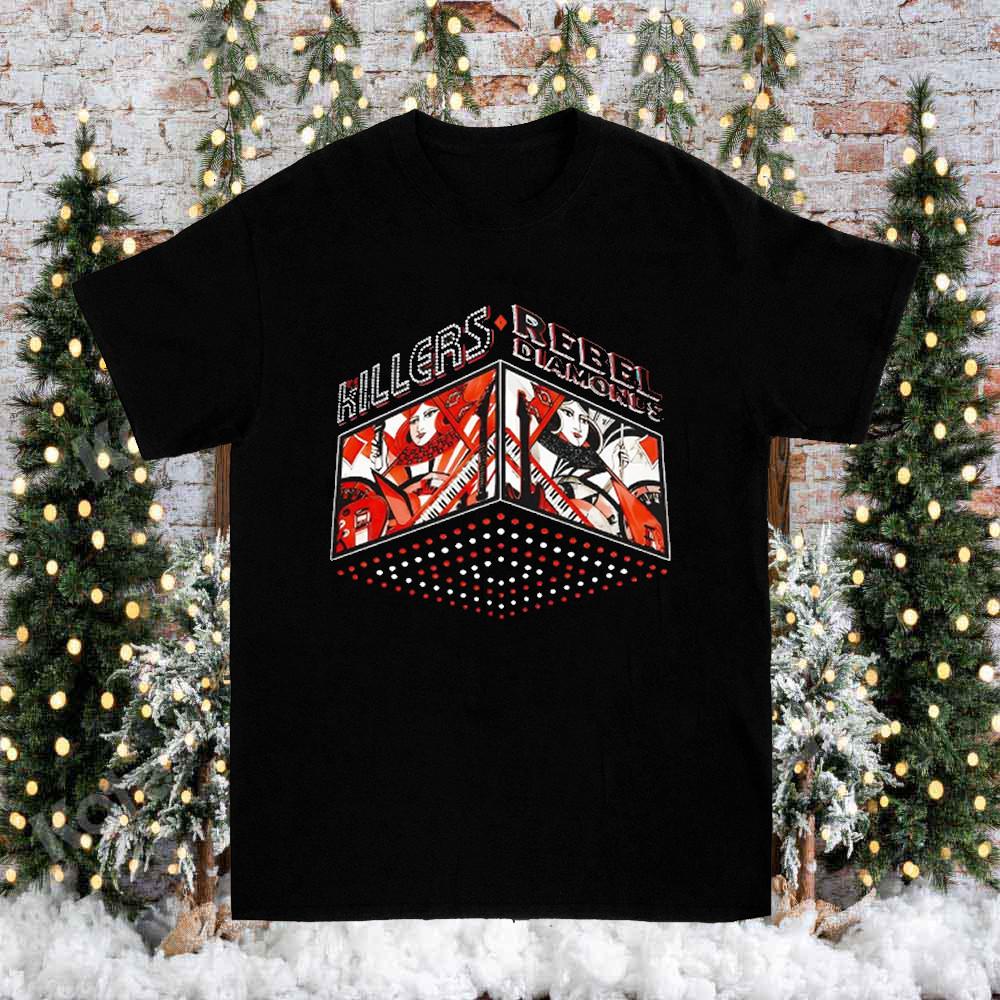 SALE The Killers Rebel Diamonds Christmas Gift T Shirt Full Size S5XL Unisex T-Shirt S