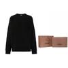 Burberry Logo Embossed Cotton Crewneck Sweatshirt 80509411-BK