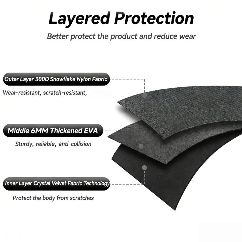 Speaker Cover Reinforced EVA Padding and Soft Lining Hollowed Design Includes Adjustable Carrying Strap for Encore 2