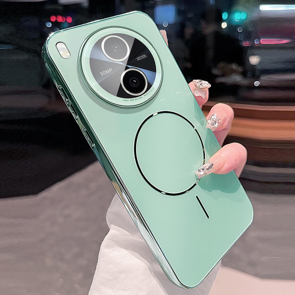 Magnetic charging is suitable for vivoy600pro mobile phone case y600pro. The new 600pro does not touch fingerprints and has its own mirror.