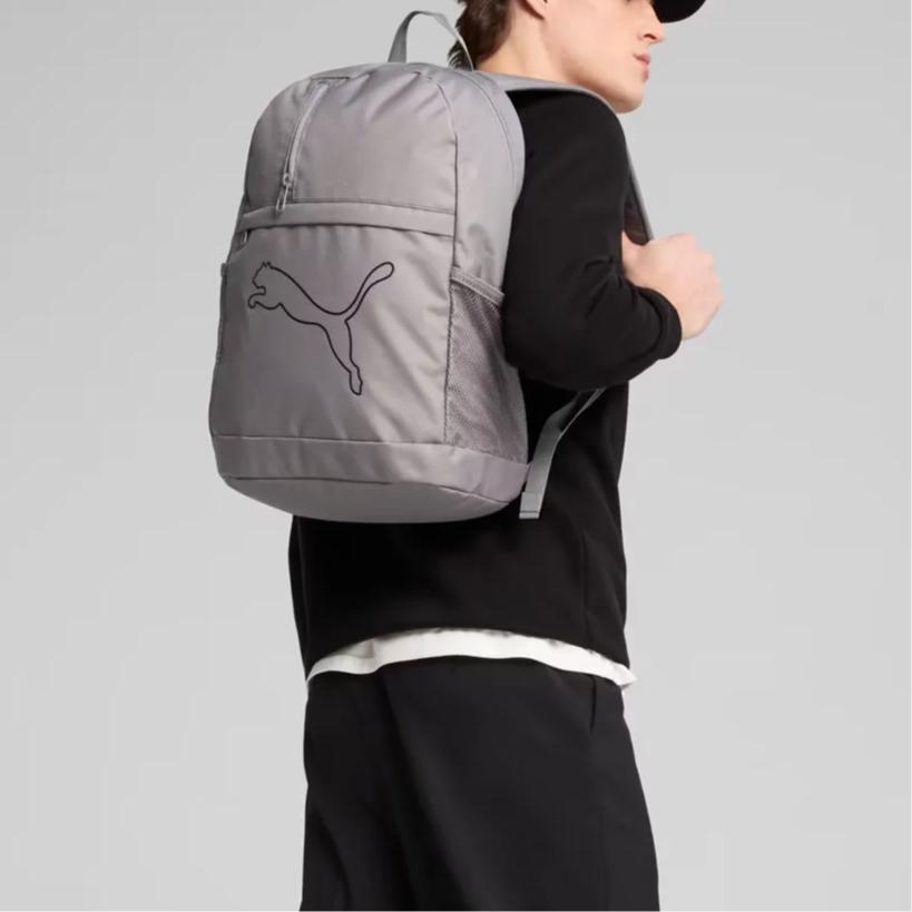 New PUMA Polyester Backpack Unisex Gray 091180-04