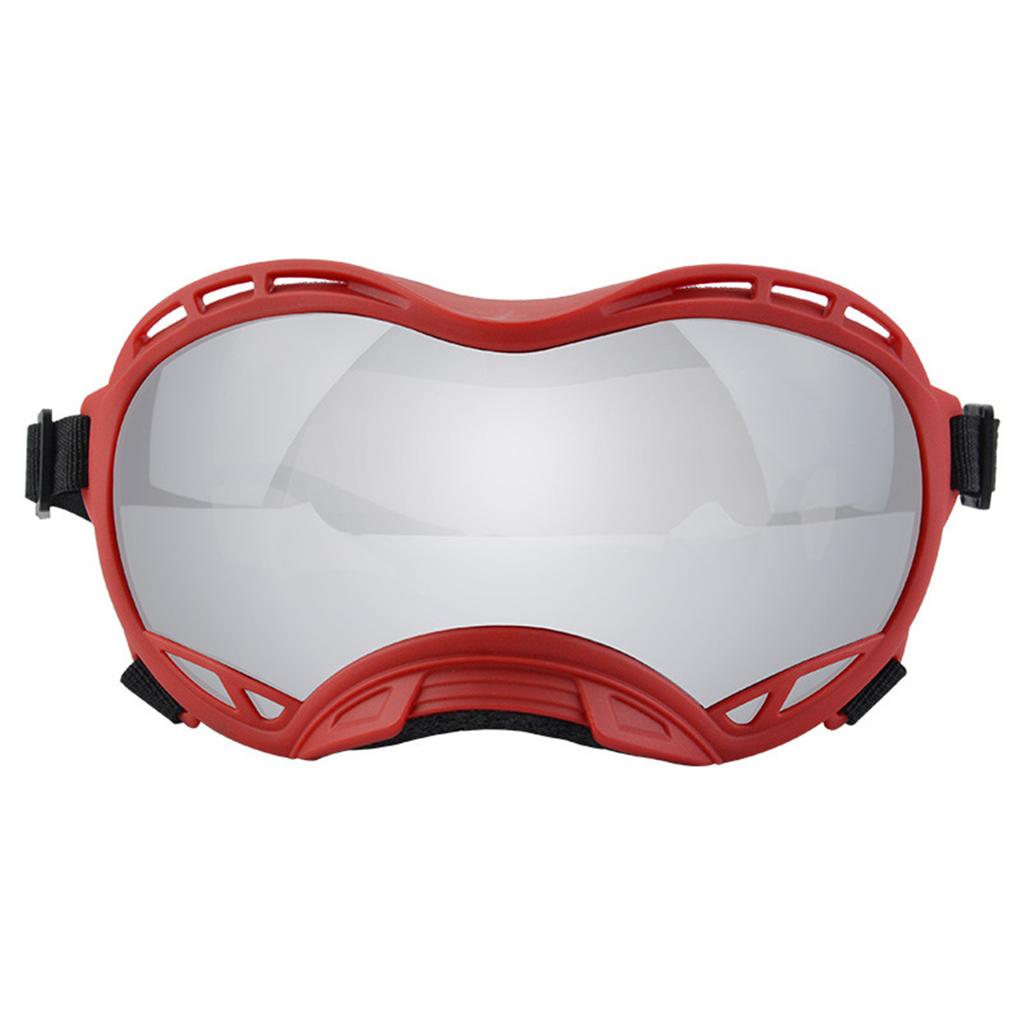 Windproof Soft Pet Dogs Glasses for Snow Sports Dogs Snow Eyes Protections Anti-UV Eye Wear Goggles for Hot Summer