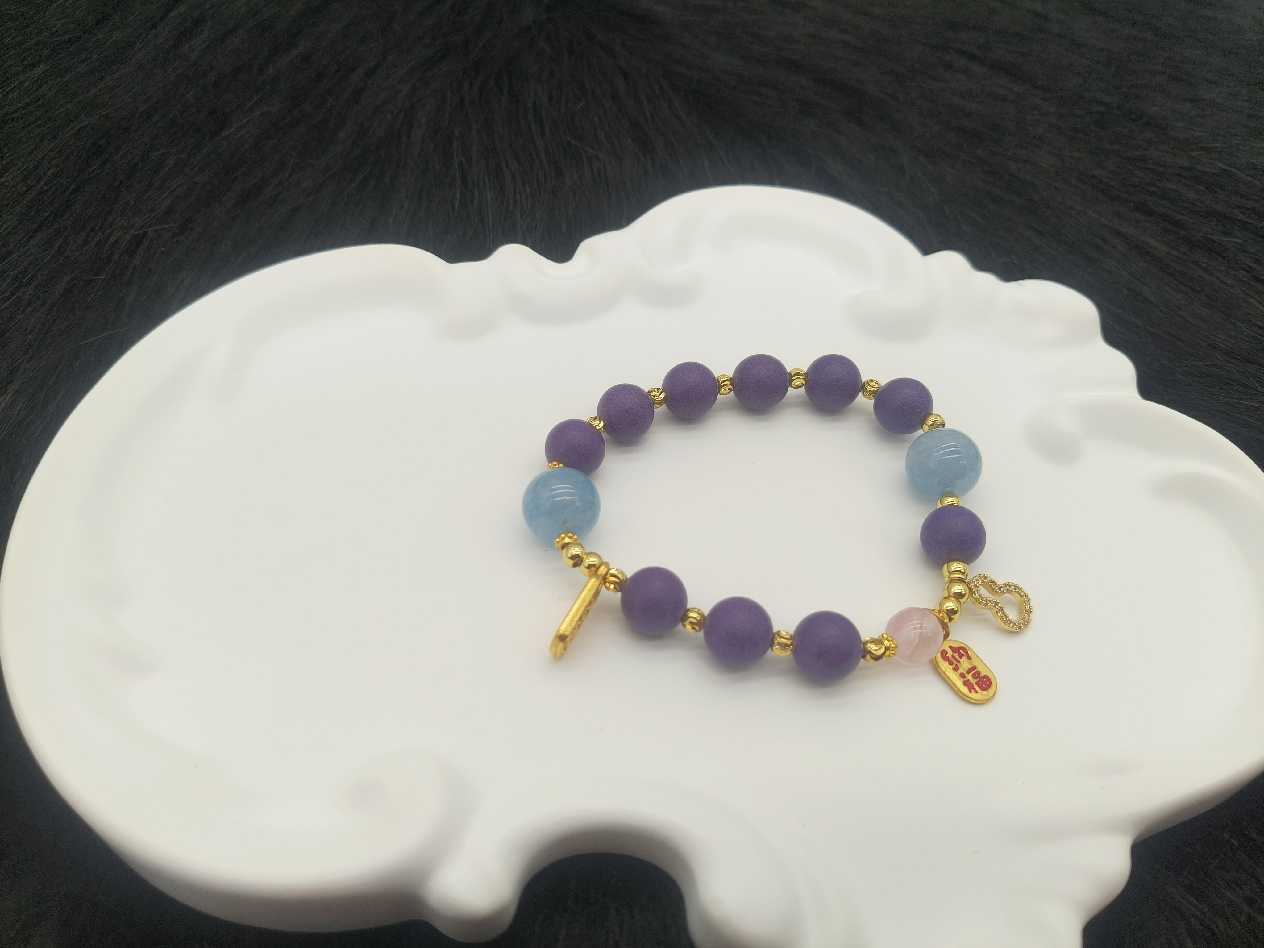 Amethyst Fortune Zen Calm Incense Bracelet