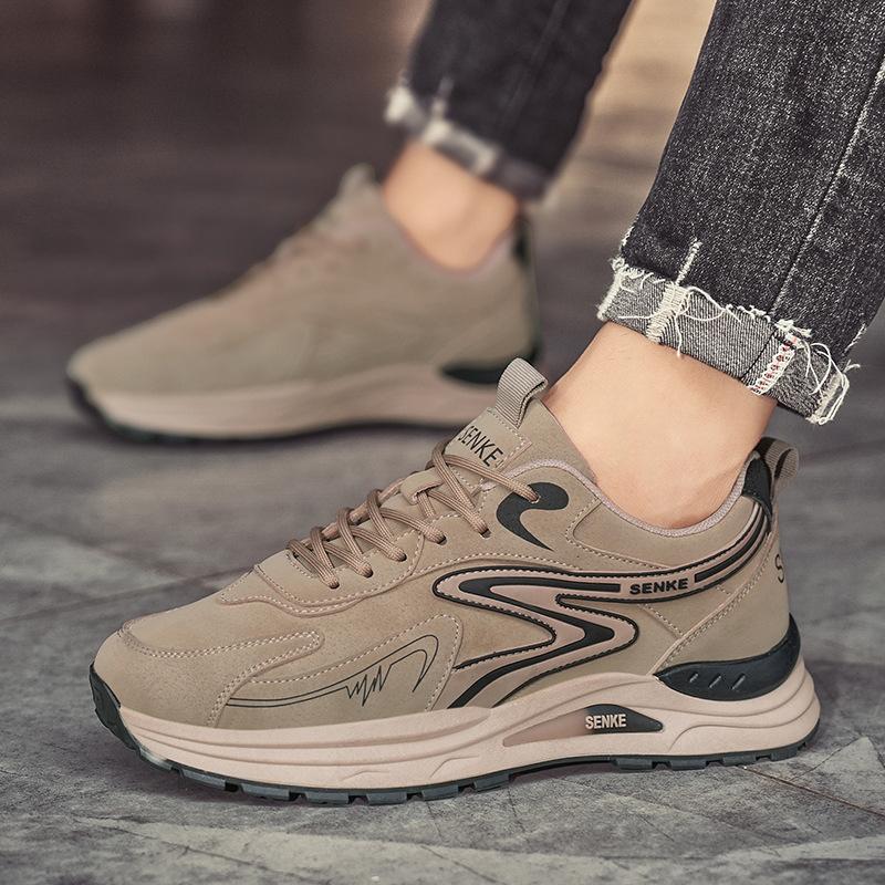 Spring New Low-top Non-slip Soft Sole Light and Comfortable Forrest Gump Shoes Sports Running Casual Dad Shoes
