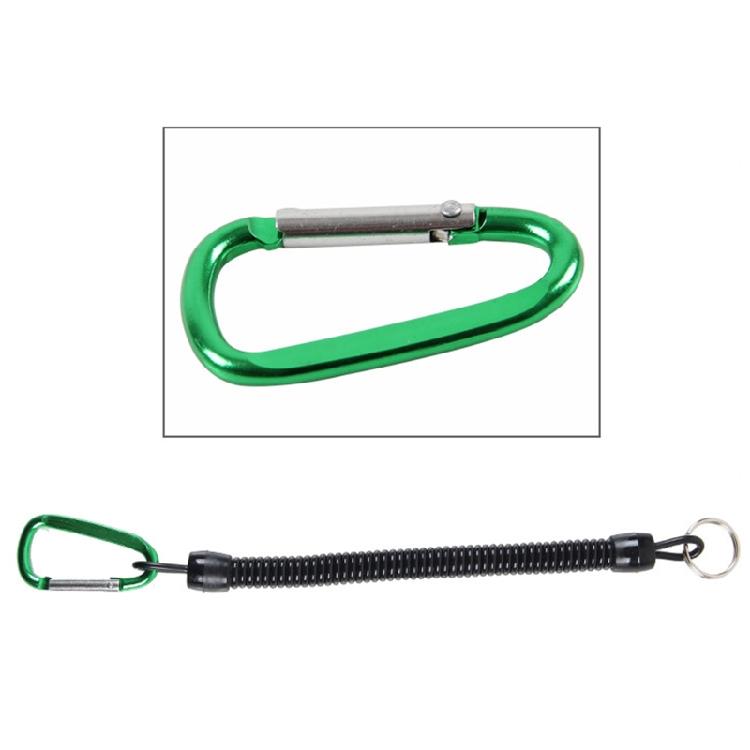 2pcs Scuba Diving Anti-lost Spiral Spring Coil Lanyard Rope Emergency Tool