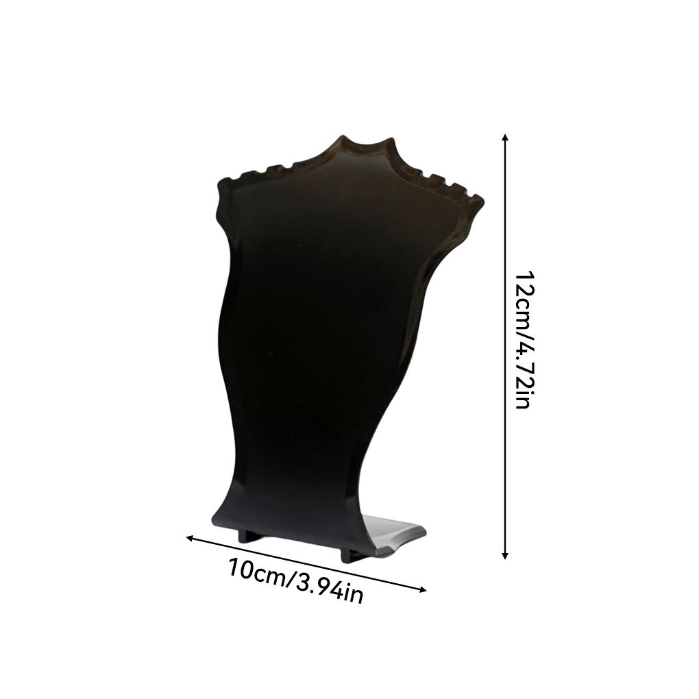 Creatively Display Jewelry Necklace Holder Earring Bust Mannequin Pendant Chain Organizer Stand Hanging Storing Shelf