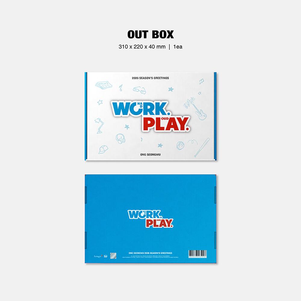 [Pre-order] ONG SEONGWU - 2026 Seasons Greetings [WORK HARD, PLAY LOUD]